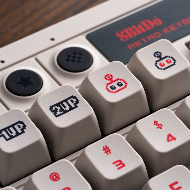 8BitDo Retro Keycaps - Retro Gaming Accessory
