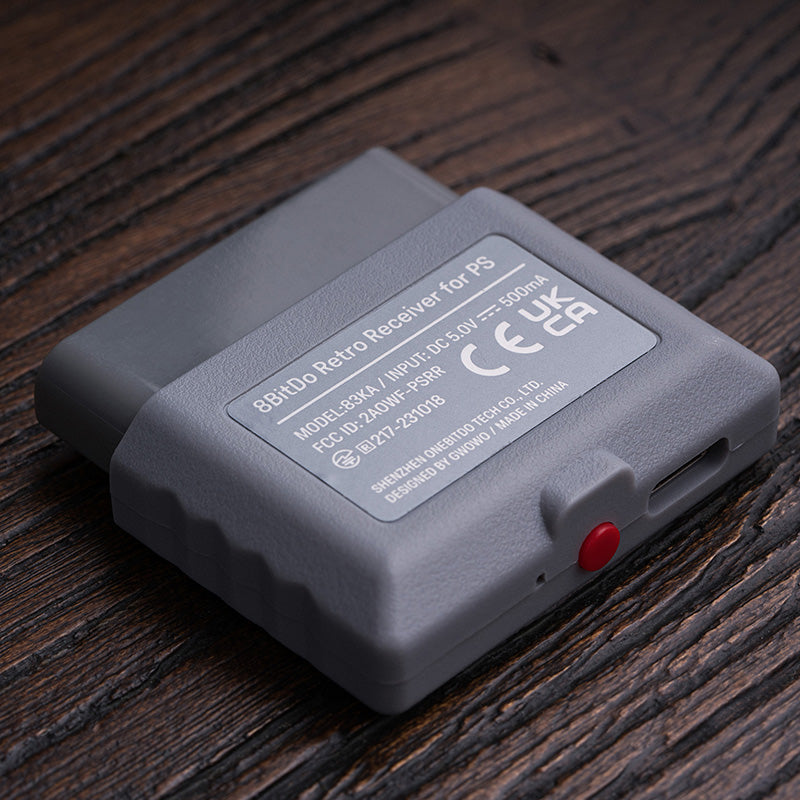 8BitDo Retro Receiver for PS1 PS2 - Bluetooth Retro Receiver