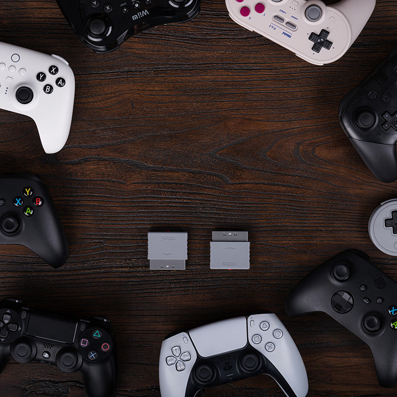 8BitDo Retro Receiver for PS1 PS2 - Bluetooth Retro Receiver
