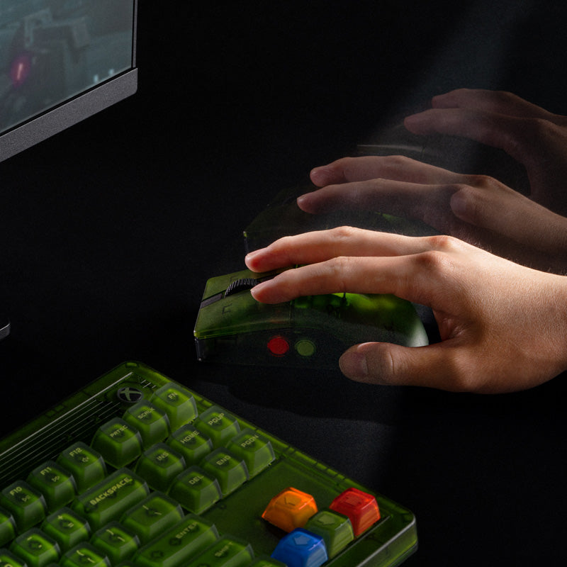8BitDo Retro R8 Mouse - Xbox Edition - Wireless Gaming Mouse