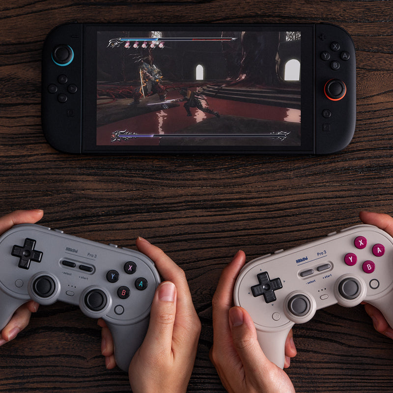 8BitDo Pro 3 Bluetooth Gamepad - Wireless Game Controller