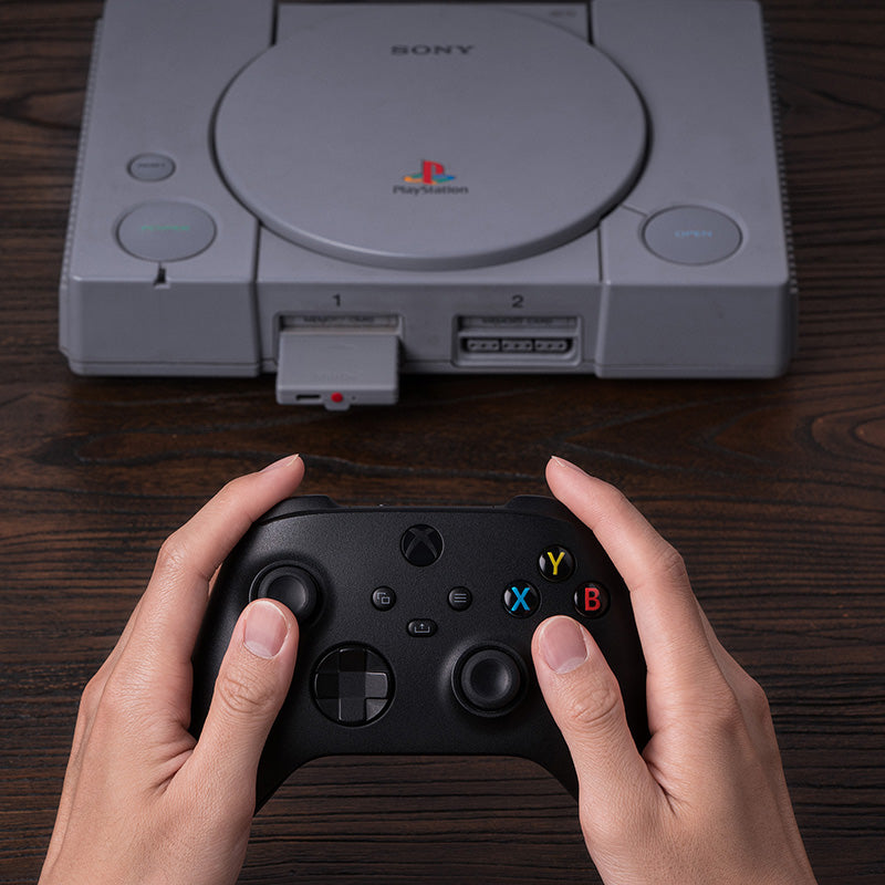 8BitDo Retro Receiver for PS1 PS2 - Bluetooth Retro Receiver
