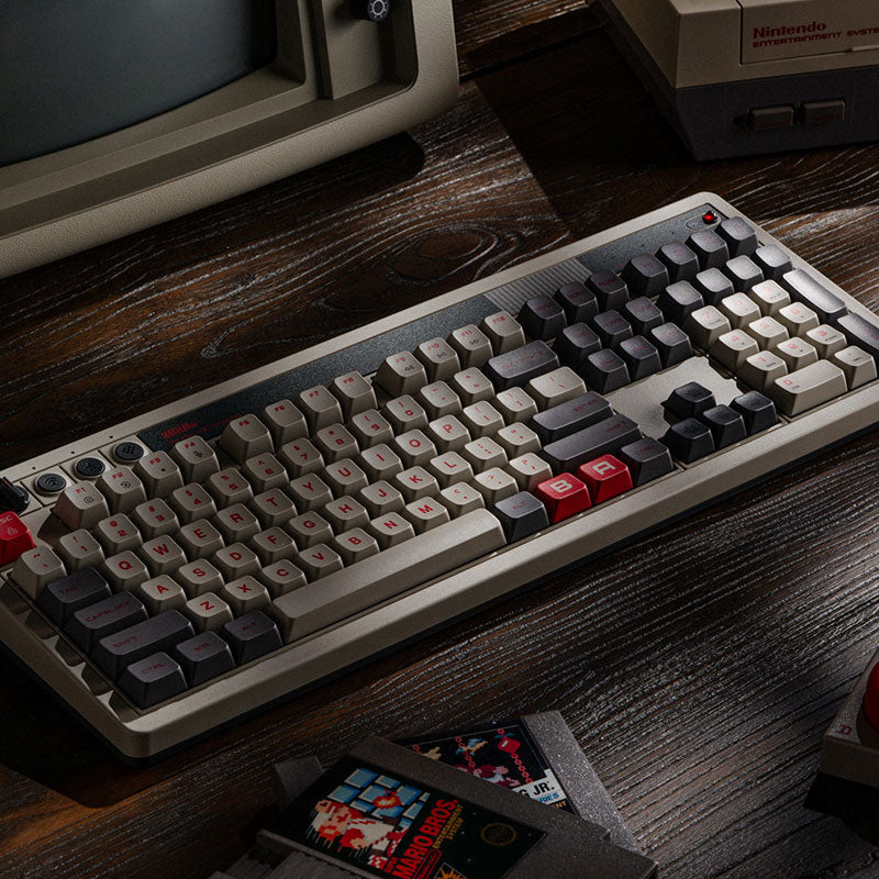 8BitDo Retro 108 Mechanical Keyboard - Compact Gaming Keyboard
