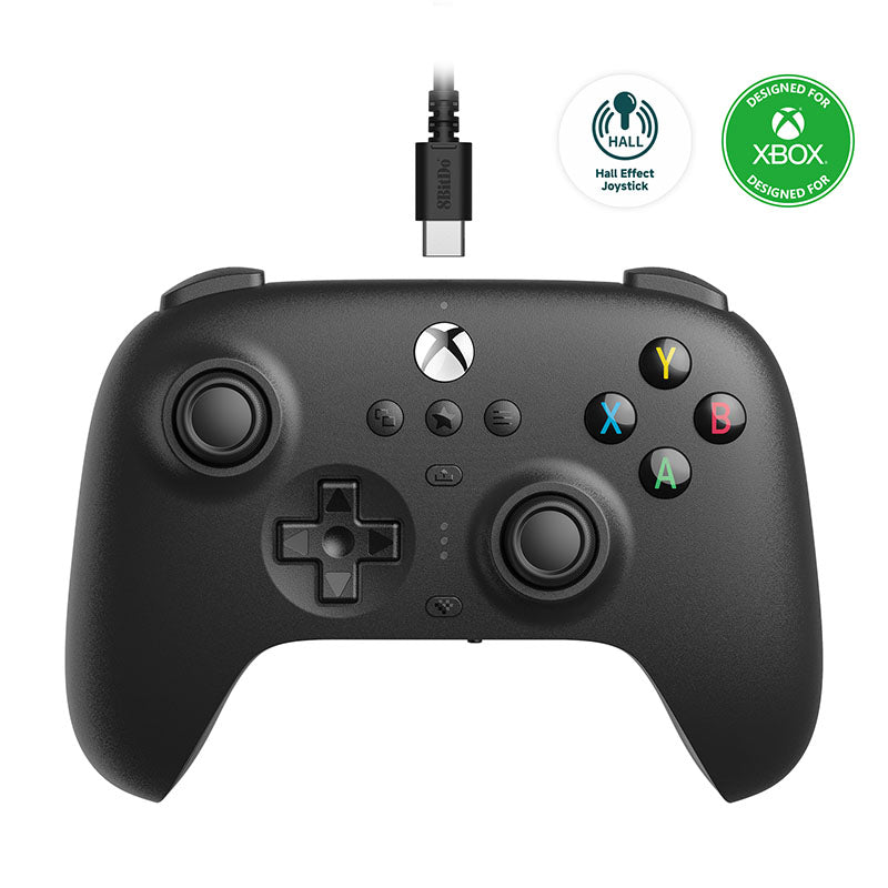 8BitDo Ultimate Wired Controller for Xbox (Hall Effect Joystick) - Wireless Game Controller