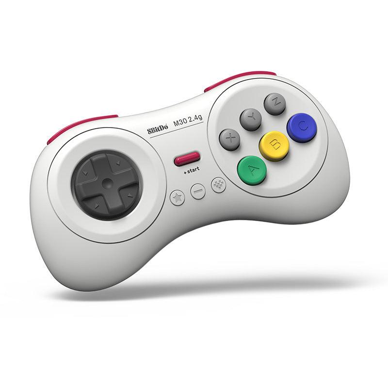8BitDo M30 2.4G Controller for Sega Genesis Mini &amp; Mega Drive Mini - Wireless Game Controller