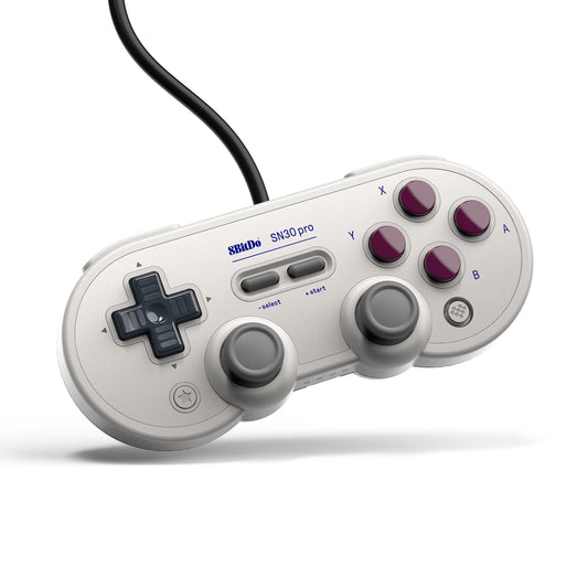8BitDo SN30 Pro Wired Controller - Wireless Game Controller